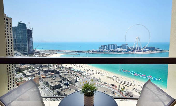 Dubai Marina Apartment | Amazing 2BR Full Sea View Apartment JBR