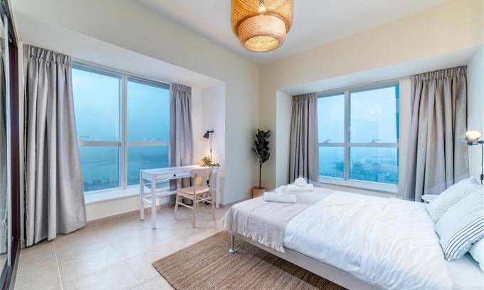 Al Sufouh 2 Apartment | AT HOME - Apartment Dubai Marina Elite Residence - Full Sea View