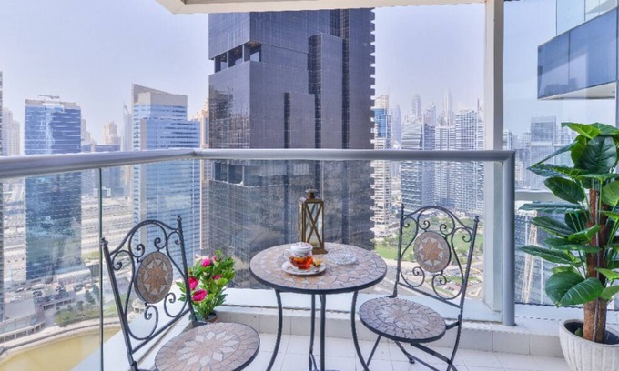 Jumeirah Lake Towers Apartment | Beautiful -2 Bed 2 Balcony JLT - DUBAI