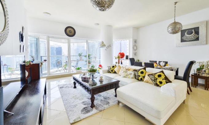 Jumeirah Lake Towers Apartment | Beautiful 2Bed 2Baclcony in JLT, Dubai