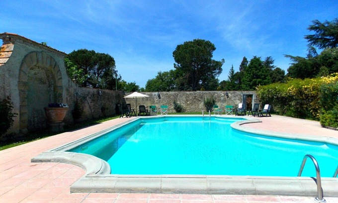 Scarperia e San Piero Villa | Cosy apartment in villa for 8 people with WIFI, pool, TV and panoramic view