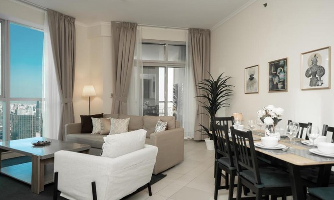 Dubai Marina Apartment | HiGuests - Fantastic Apartment with Panoramic Aerial Views