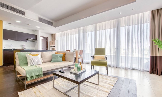 Dubai Sports City Apartment | Homely 1BR at The Matrix Dubai Sports City by Deluxe Holiday Homes