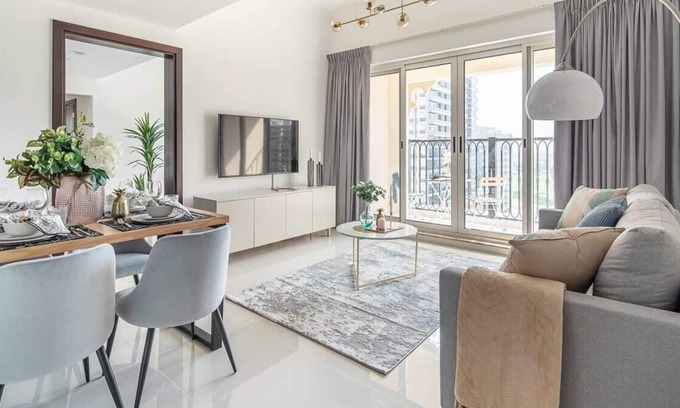 Dubai Sports City Apartment | Modern and Cozy 1BR in Sports City