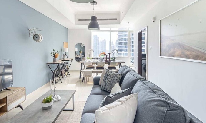 Dubai Marina Apartment | Modern & Serene 2BR Apartment with Marina Views!