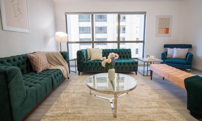 Dubai Marina Apartment | Premium 3BR+Maid in JBR | 2 min walk to the Beach!