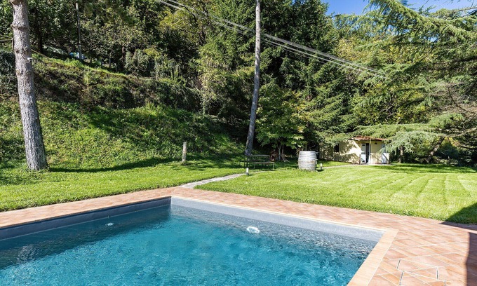 Lucolena Villa | Private Villa with WIFI, private pool, TV, patio, panoramic view, close to Greve In Chianti