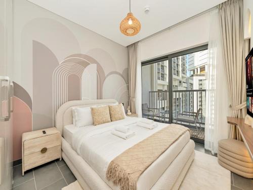 Nad Al Sheba House | Royal Vista's Stunning Boho Style 1BR with 5 Star Amenities