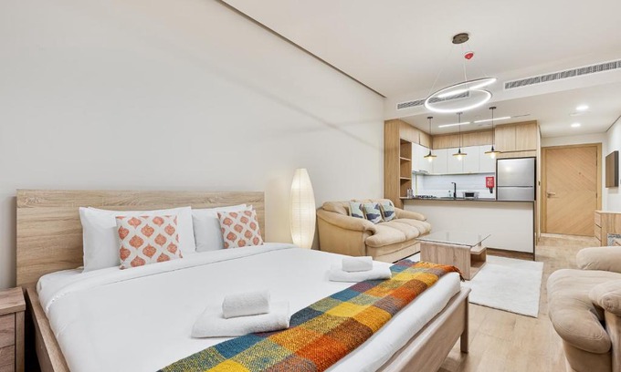 Jumeirah Village Circle Apartment | Spacious Studio APT Pool, Gym and Kid's Playground