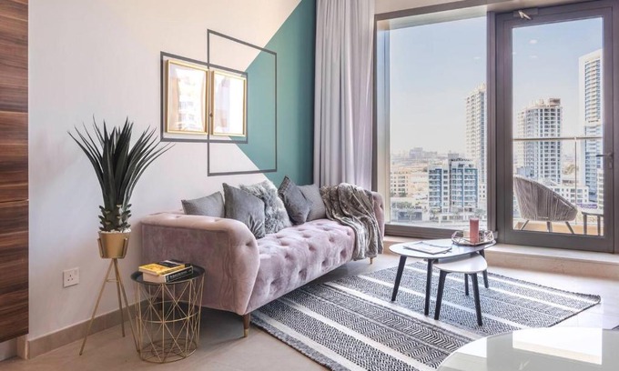 Dubai Marina Apartment | Stella Stays Stylish 1 BDR Dubai JBR Beach Netflix