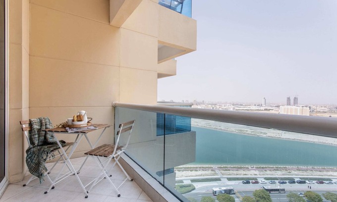 Dubai Production City Apartment | Stunning Modern Studio in The Crescent, IMPZ