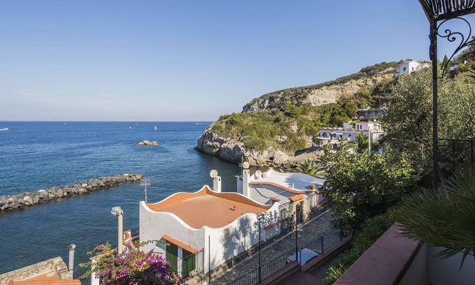 Massa Lubrense Villa | Villa Ortensia with Private Pool, Sea View, Near the Sea