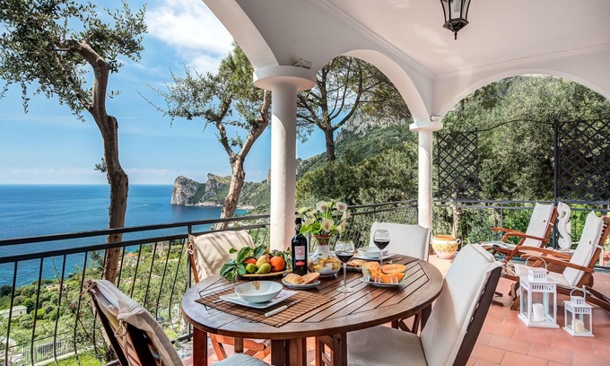 Marina del Cantone Apartment | Villa Partenope - Spectacular Sea View