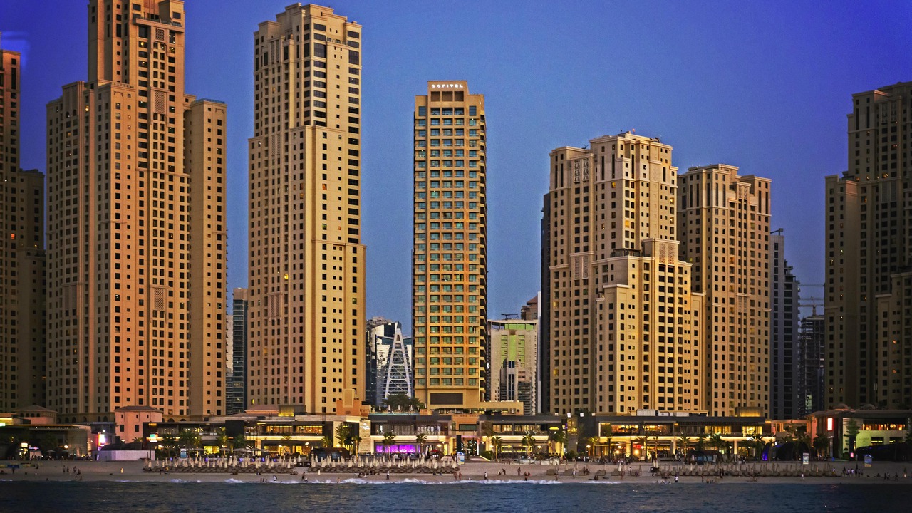 Photo of Buildings in Dubai Marina
