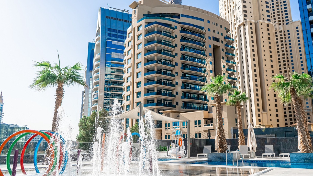 Photo of Buildings in Dubai Marina