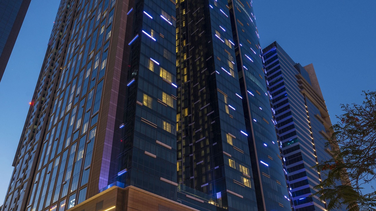 Photo of Buildings in Trade Center