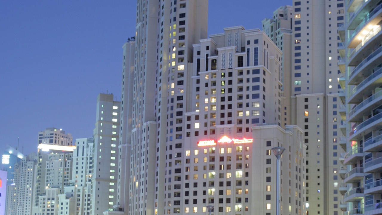 Photo of Buildings in Dubai Marina