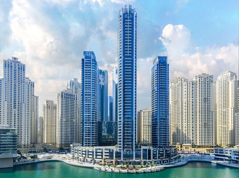 Photo of Buildings in Dubai Marina