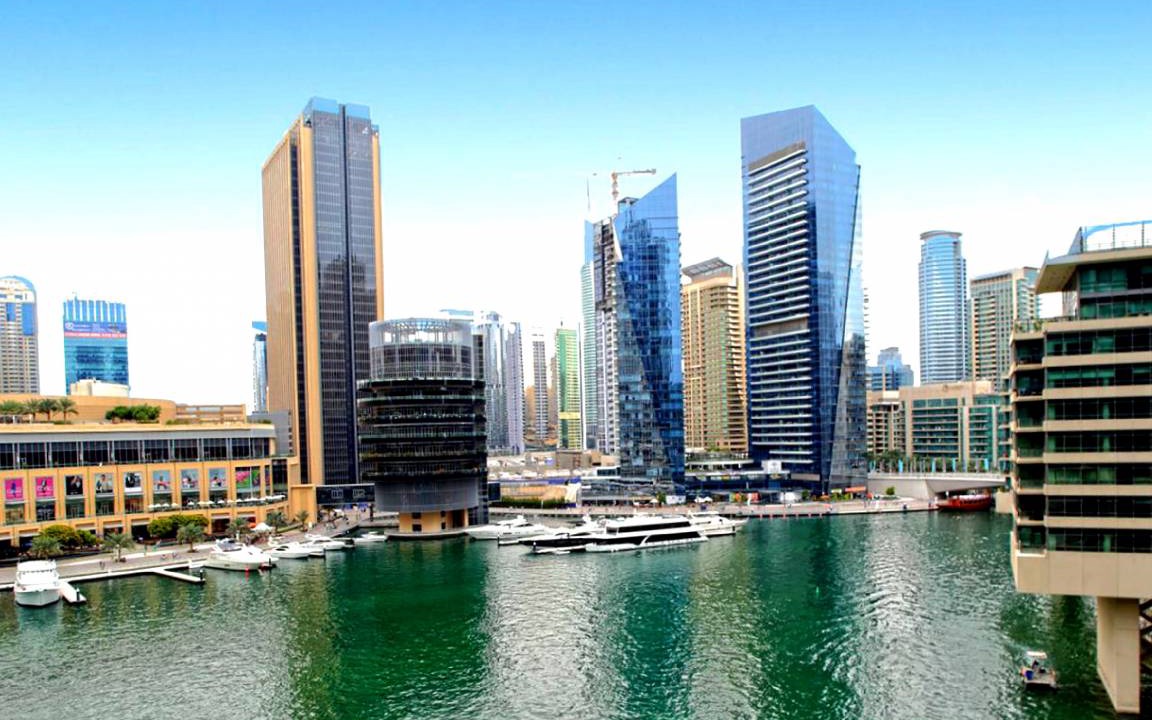 Photo of Buildings in Dubai Marina
