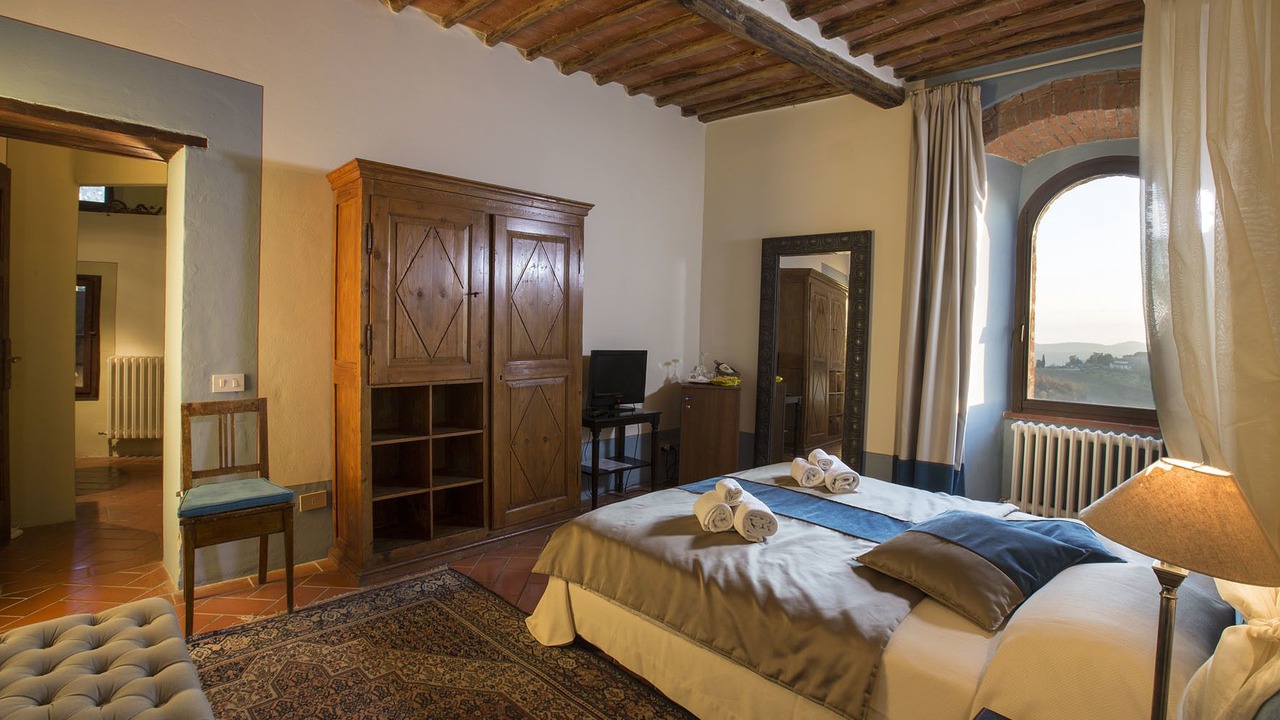 Photo of Bedroom in Gaiole in Chianti