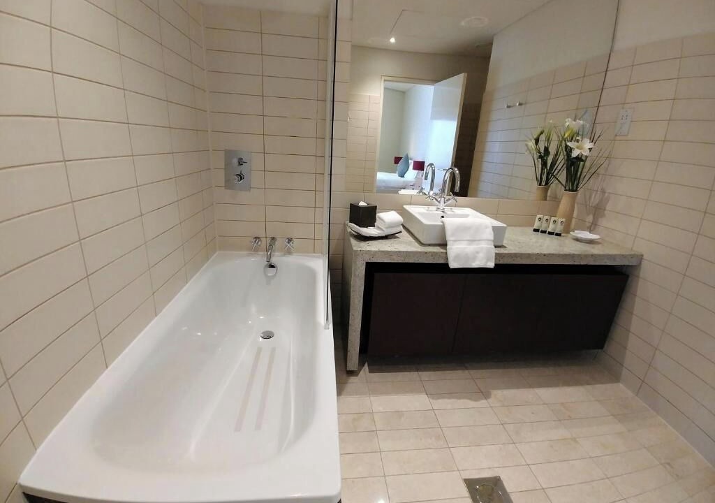 Photo of Bathroom in Trade Center