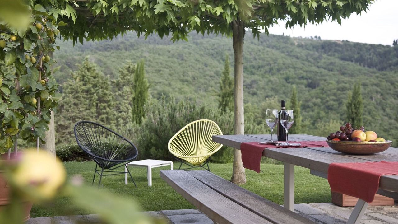 Photo of Patio Balcony in Gaiole in Chianti