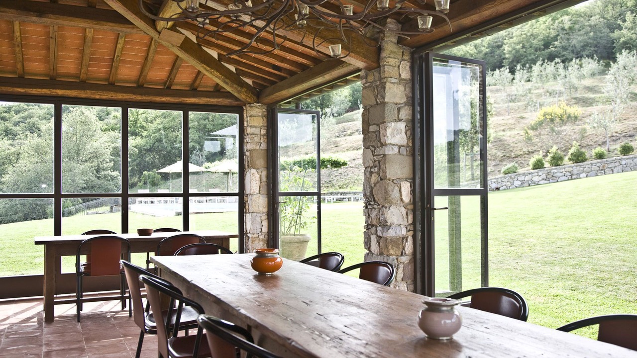 Photo of Patio Balcony in Gaiole in Chianti