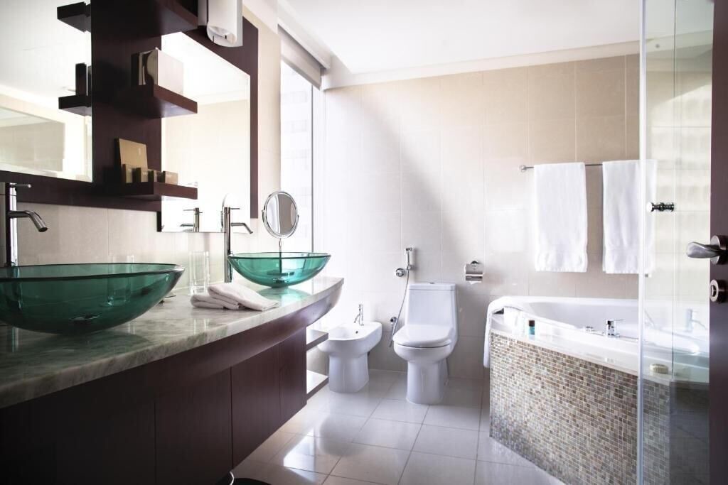 Photo of Bathroom in Trade Center