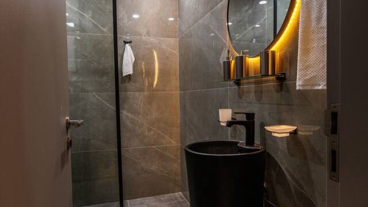 Photo of Bathroom in Trade Center