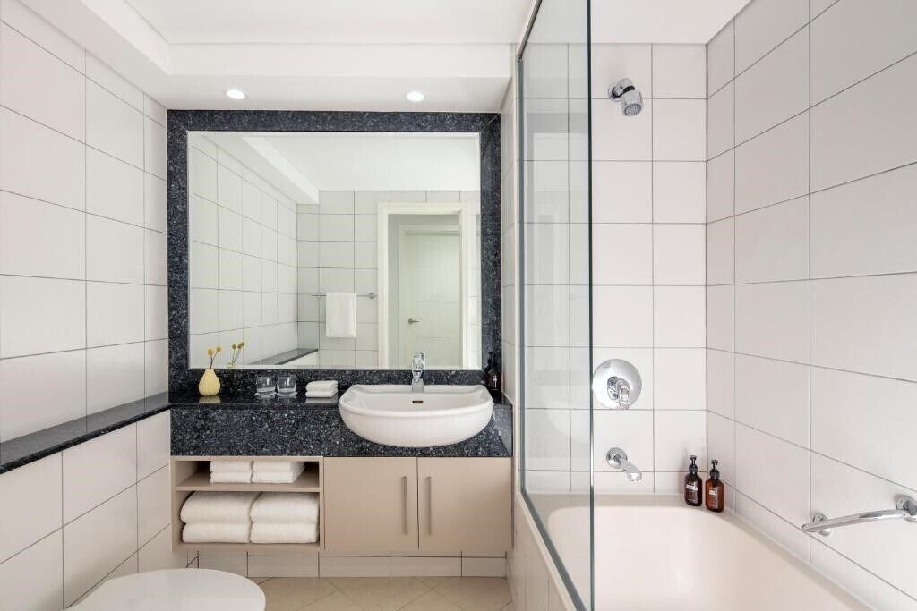 Photo of Bathroom in Trade Center