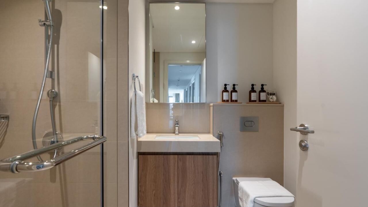 Photo of Bathroom in Trade Center