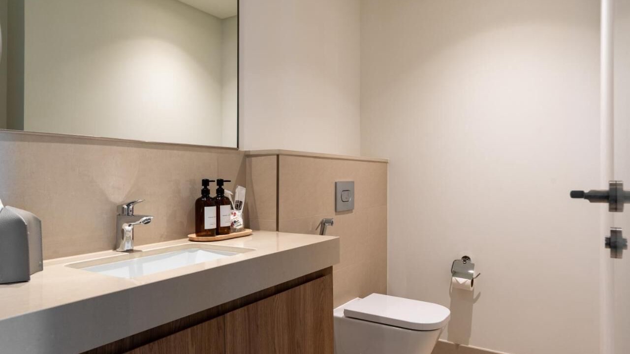 Photo of Bathroom in Trade Center