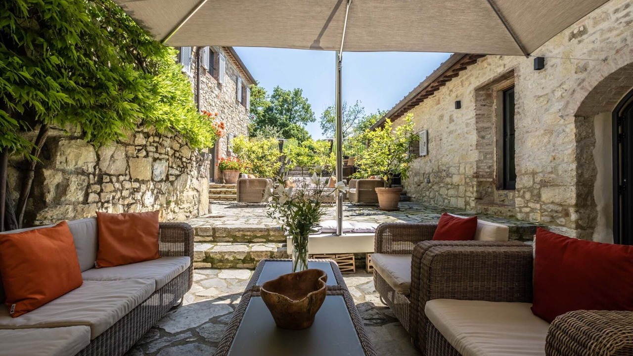Photo of Patio Balcony in Gaiole in Chianti