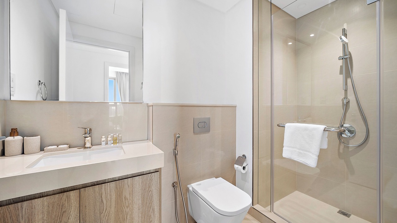 Photo of Bathroom in Trade Center