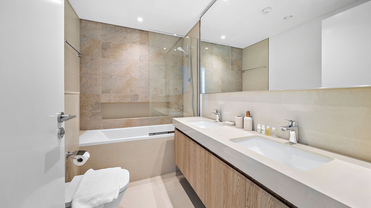 Photo of Bathroom in Trade Center