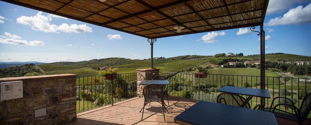 Photo of Patio Balcony in Gaiole in Chianti