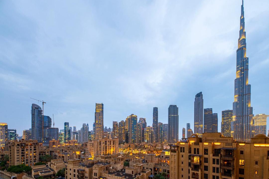 Photo of Buildings in Downtown Dubai