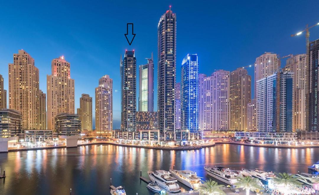 Photo of Buildings in Dubai Marina
