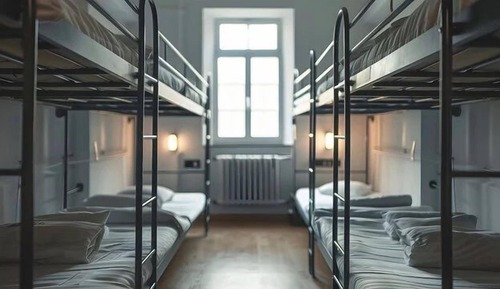 Bed in 8-Bed Mixed Dormitory Room