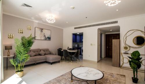 One-Bedroom Apartment with Balcony and City View