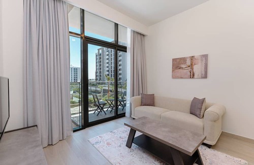 Nad Al Sheba Apartment | OFFER! Homey 2BR in Azizi Riviera | Stunning Views