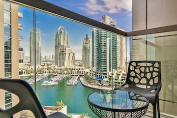 Partial Marina View 2BR by the Marina Promenade